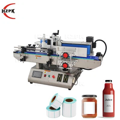Automatische Etikettiermaschine für runde Flaschenaufkleber